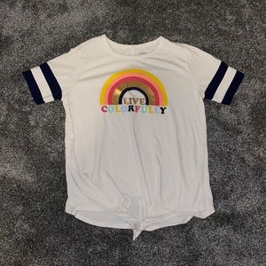 OLD NAVY - girls tee shirt (live colorfully)